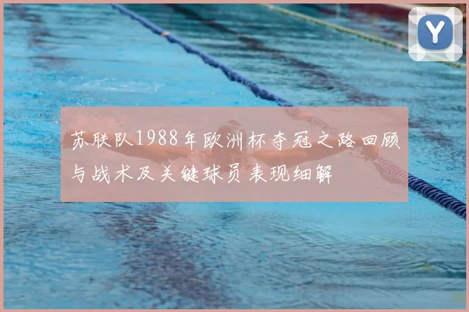 苏联队1988年欧洲杯夺冠之路回顾与战术及关键球员表现细解