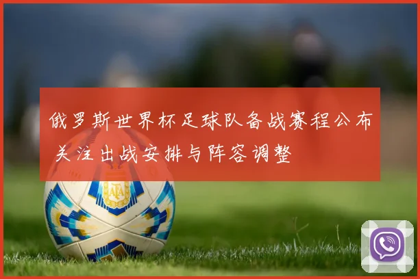 俄罗斯世界杯足球队备战赛程公布 关注出战安排与阵容调整